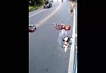 Man’s body mangled after a motorcycle accident 2