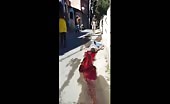 Young man lays dying in the street 16