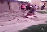 African husband beats cheating wife 2