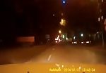Driver hits a man standing in the middle of the road 1
