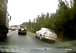 Russian drunk driver on highway 2