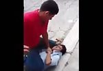 Beating up the thug 2