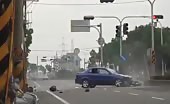 Biker gets hit by car and kills him instantly 26