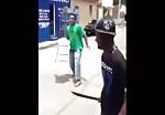 Brazilian fight with stick and machete 2