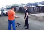 Fat guy gets instant justice while bullying 3