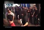 Mad guy at club- gets knocked out! 1