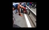 Man leg is totally smashed in accident 4