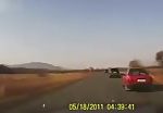 Stupid drivers meet - overtaking accident 2