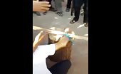 Two guys get their hands chopped off 7