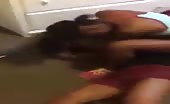 Asian female roommates fighting 12