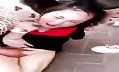 Chinese girl stripped and beaten by angry wife 10