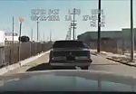 Police dash cam - live car chase and shootout 1