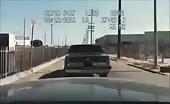 Police dash cam - live car chase and shootout 2