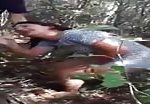 Wife humiliated in woods for having an affair 4