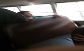 Loud-mouthed fat boy owned by a chick on school bus 9