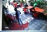Man shoots and kills a stupid thief inside a bakery 1