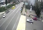 Shocking motorcycle accident in russia 2