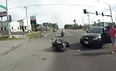 Vicious motorcycle crash rips girlfriend foots off 1