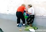 Old russian bitches fighting 1