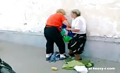 Old russian bitches fighting 2