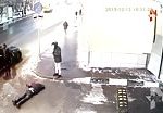 Speeding car kills a pedestrian in moscow 1