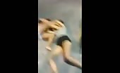 Brazilian beats girl affair with her boyfriend 2