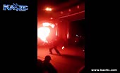 Man, sets himself ablaze during fire show 2