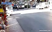 Old woman killed when she walks in front of a bus 7