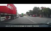 Scooter riders head run over 8