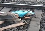 Dead on railway tracks 1