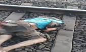 Dead on railway tracks 6