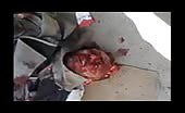Corpse of a man with cracked skull 14