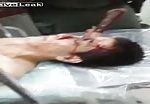 Shocking footage - wife stabs husband in the eye 1