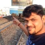 Selfie with a train 1