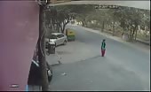 Security camera footage - horrible accident angle 1 4