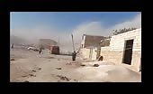 Moment of the missile attack on the city 7