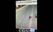 Guy beats friend with a stick and knocks him out 1