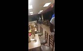 Pissed off black guy at waffle house 7
