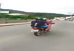 Brazilian stupid motorcyclist 2