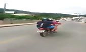 Brazilian stupid motorcyclist 15