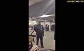Black security guard opens fire on white guy 1