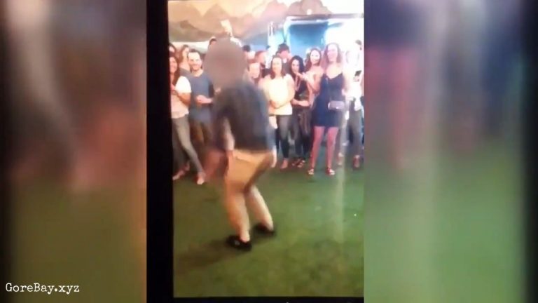 FBI agent performs a backflip, dropping his gun, accidentally shoot a guy 15
