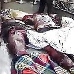 Footage of massacre in zamalka, syria 1
