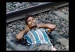 Suicide attempt on railway line 2