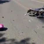 Biker dies in crash with a car 1