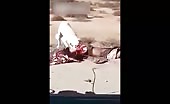 Dead isis terrorist body eaten by dog 4