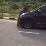 Woman runs over her ex-husband intentionally 2