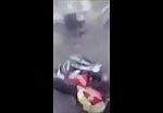 Footage of girls messed up on scooter 3