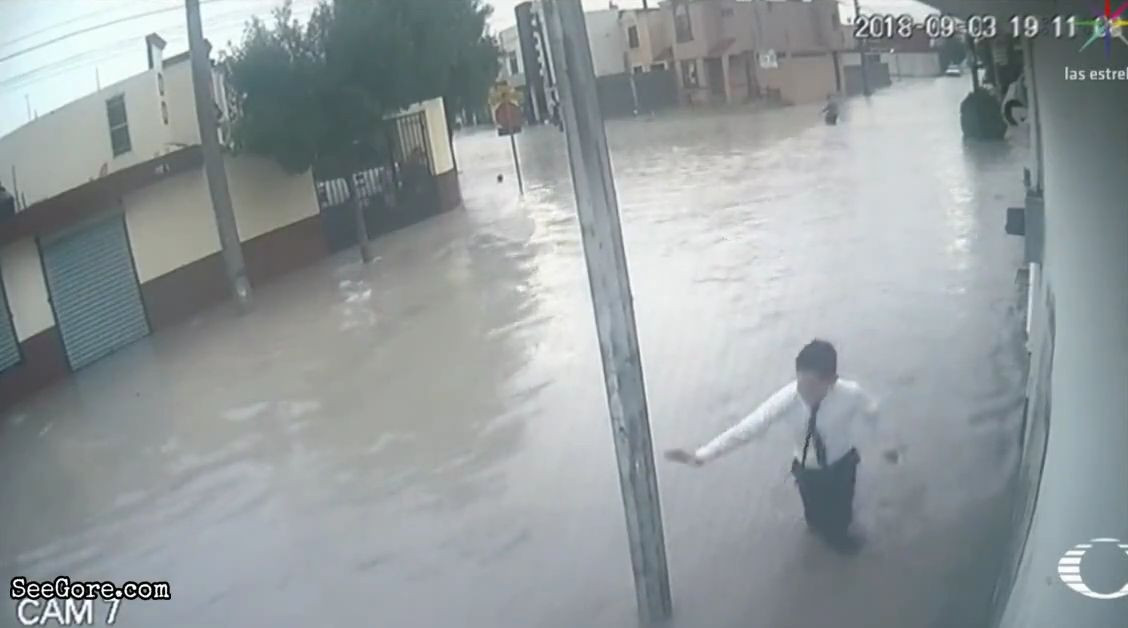 Multiple kids electrocuted after touching an electric pole in flood 6