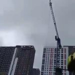 Jumping off a construction crane 4